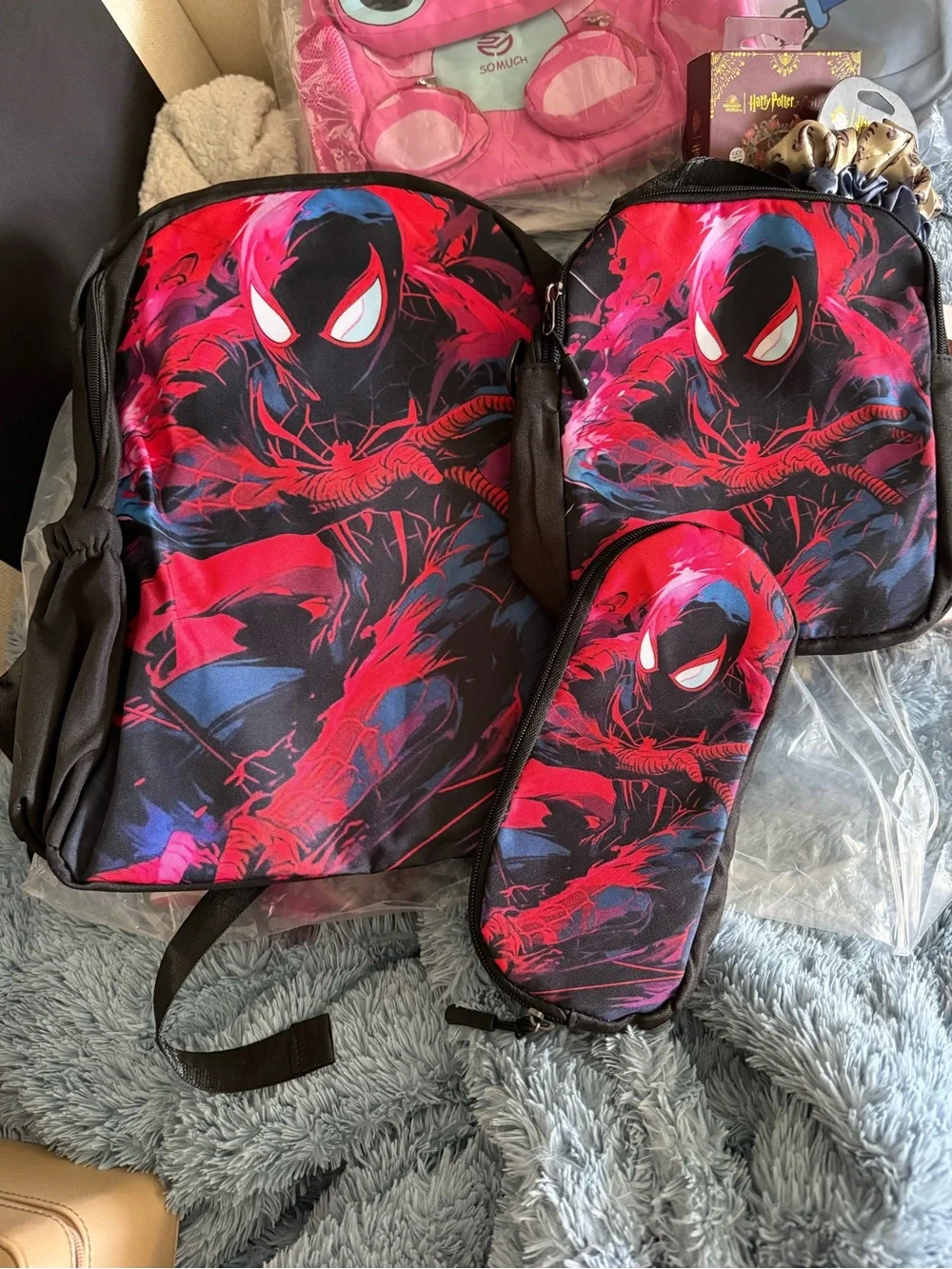 Spider-Man 3pc book bag set
